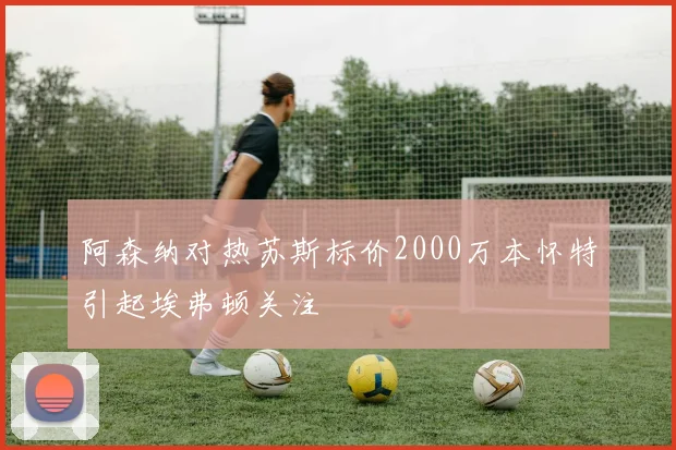 阿森纳对热苏斯标价2000万本怀特引起埃弗顿关注